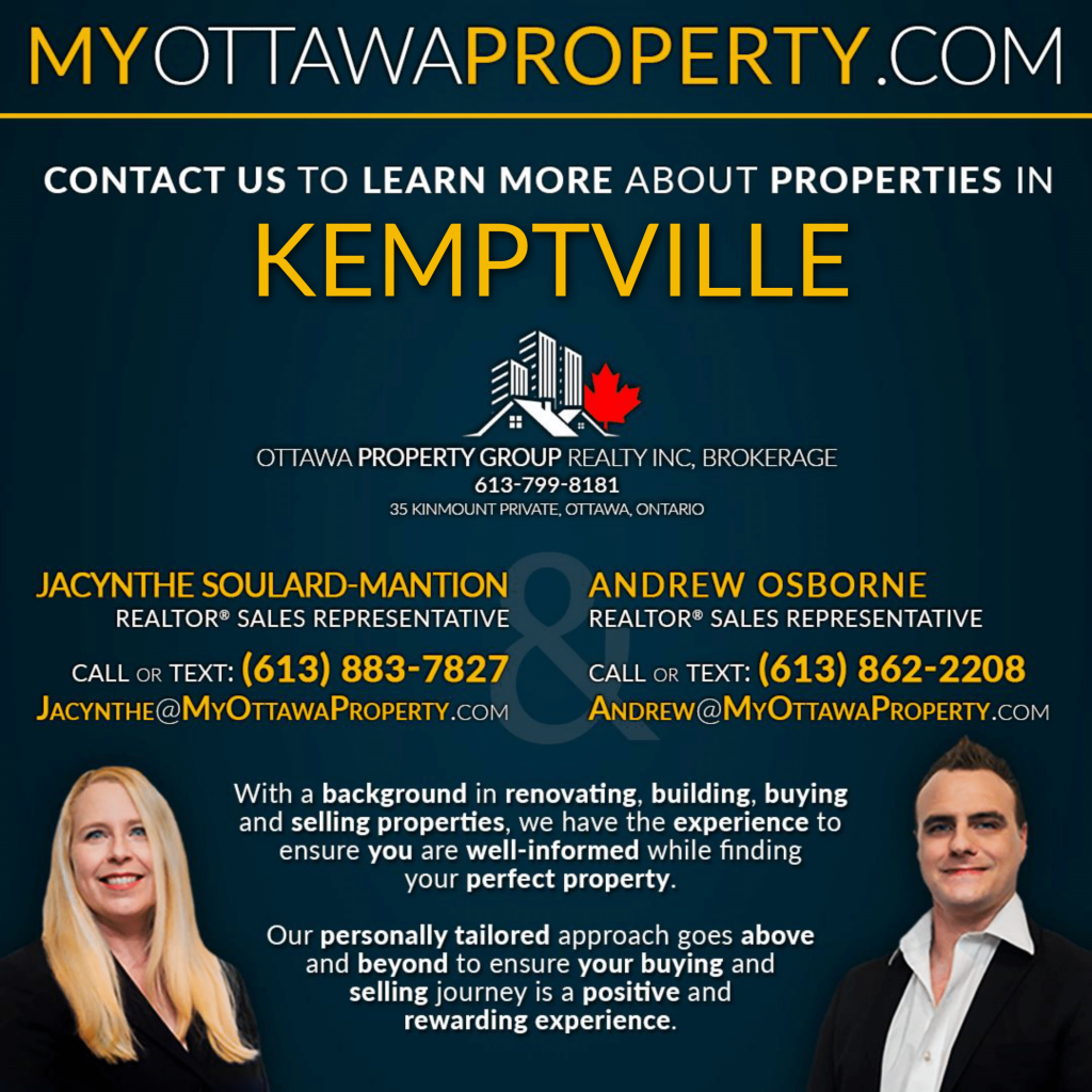 Contact Us to learn more about the Kemptville market!