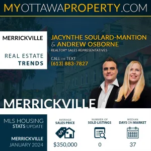 Merrickville Real Estate Market Report for January 2024